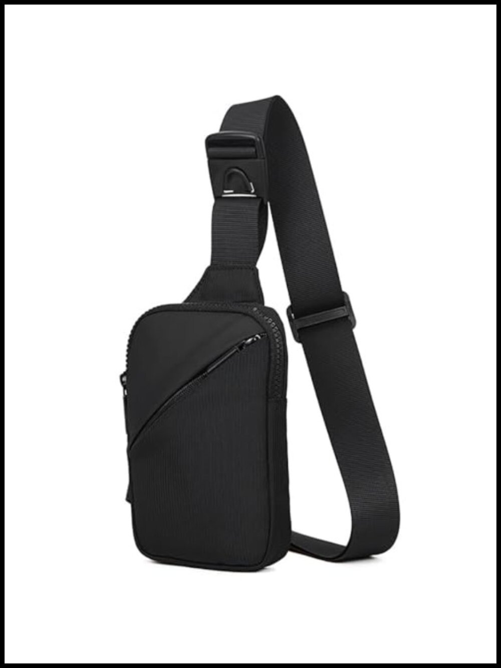Mini Crossbody Sling Bag 500D Water Resistant Chest Pack